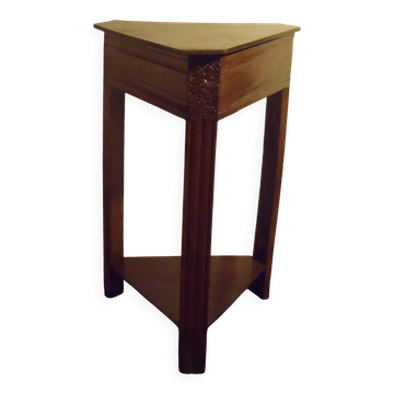 Art Deco Tripod Side Table, 1960s.