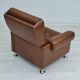 Fauteuil en cuir du milieu du siècle, années 1970
