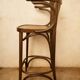 Chaise de bar en bois courbé