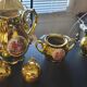Service at cafe bavarian porcelain golden