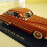 Lot of 5 Tintin collection cars, 1/43rd, original cases