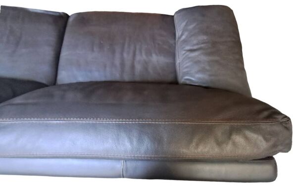 Canapé cuir marron roche bobois