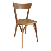 Chaise bistrot style Baumann en bois courbé - mid. XXéme