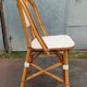 Set of 4 bistro chairs Maison Drucker from the 1990s.