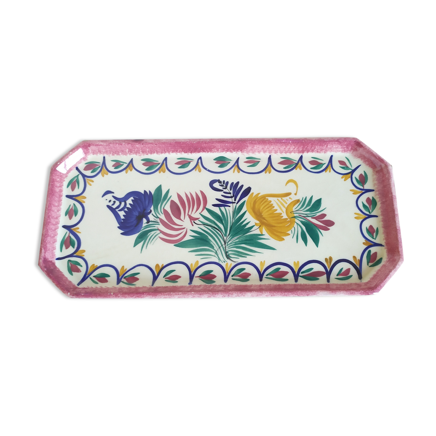Henriot earthenware cake dish