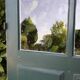 door 80x213cm Old oak glazed landing