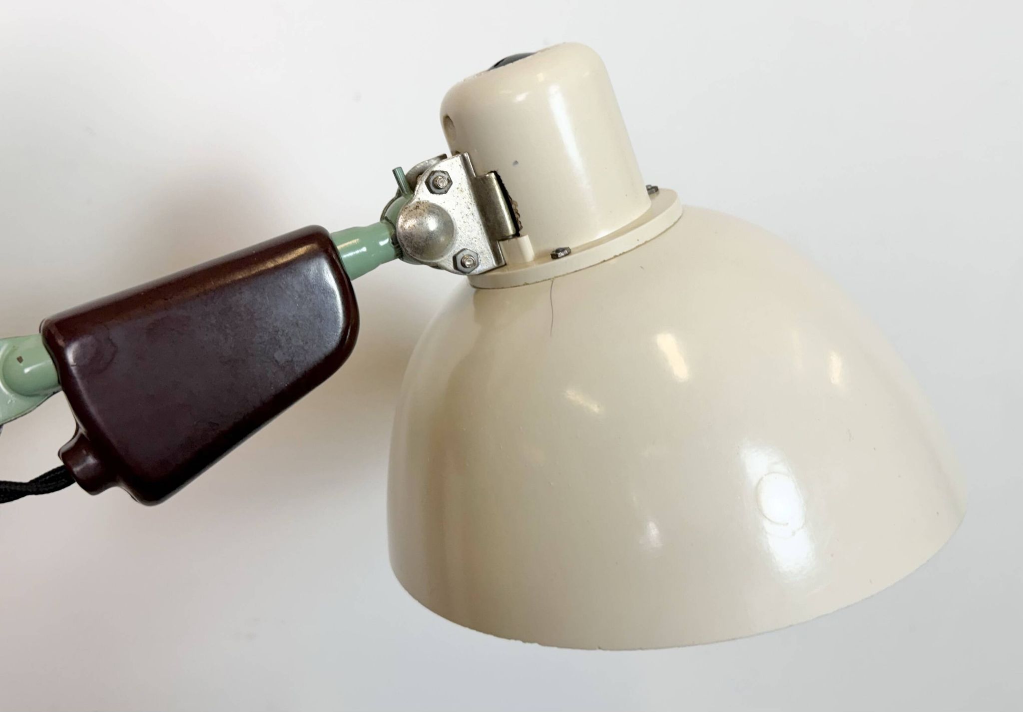 Industrial East German Scissor Lamp from VEB Zweckleuchtenbau Dresden, 1950