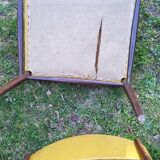 Set of 4 Scandinavian rosewood chairs from the 50s