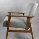 Vintage Fox easy chair in beige, 1970s