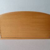 Light wooden mail holder, 60s