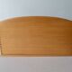 Light wooden mail holder, 60s