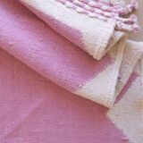 Pink Kilim Rug - 292 x 286 cm