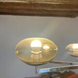 Sciolari chandelier with 6 branches in chrome.