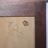 Wooden chest of drawers with 3 drawers, storage furniture, antique furniture, Art Deco.