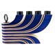 Candélabre en bois 7 branches | Bleu Klein | Design Scandinave