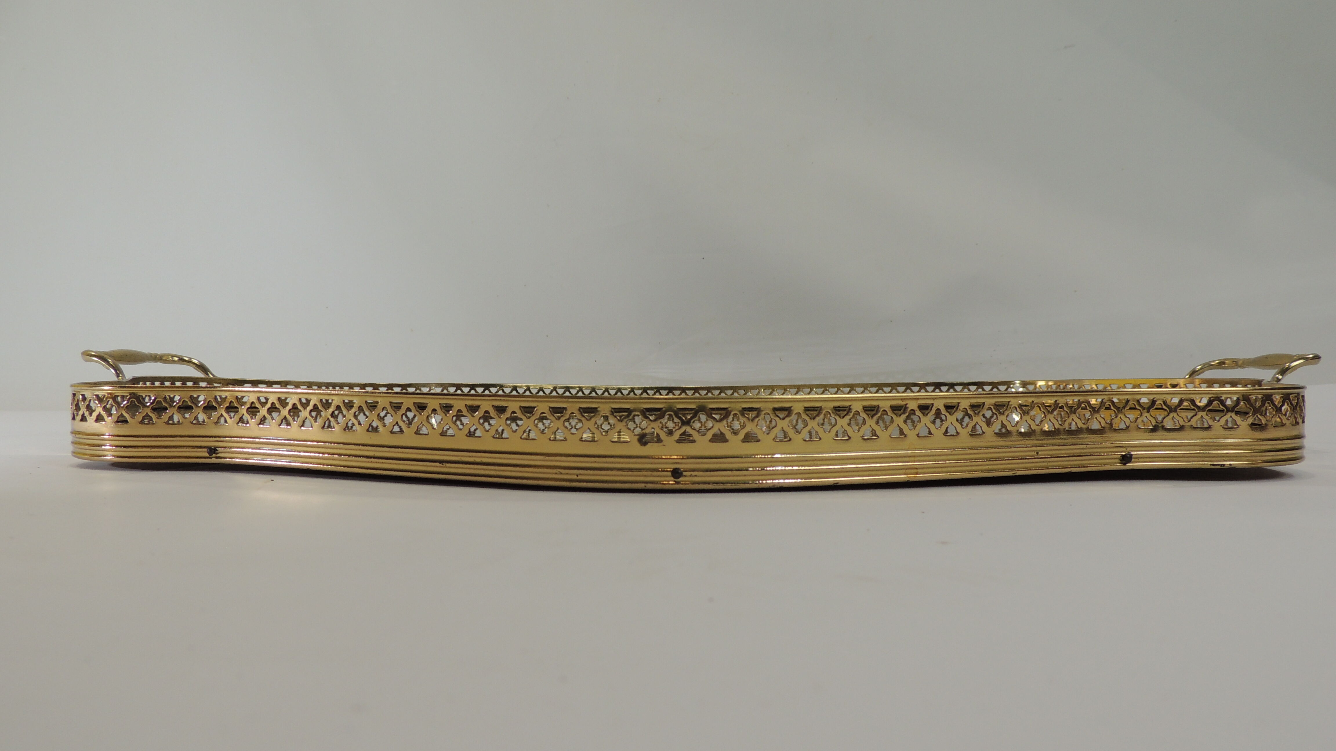 Plateau de service Italian Sorrento Novelty Inlaid Wood Works /vintage