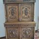 Henry 2 style 2-part walnut wardrobe