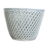 Vintage braided pot cover