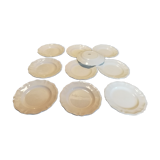Service 10 plates Sarreguemines