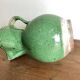 Vase pitcher Sicily Italy in glazed earthenware folk art 1950