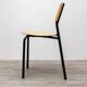 Chaise SSD de marque Tiptoe en métal et en bois