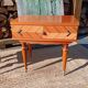 Pair of cherry wood marquetry bedside tables