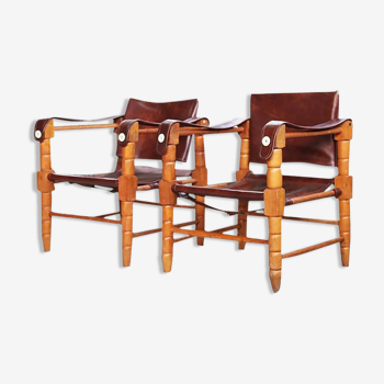 Mid-century chair pair