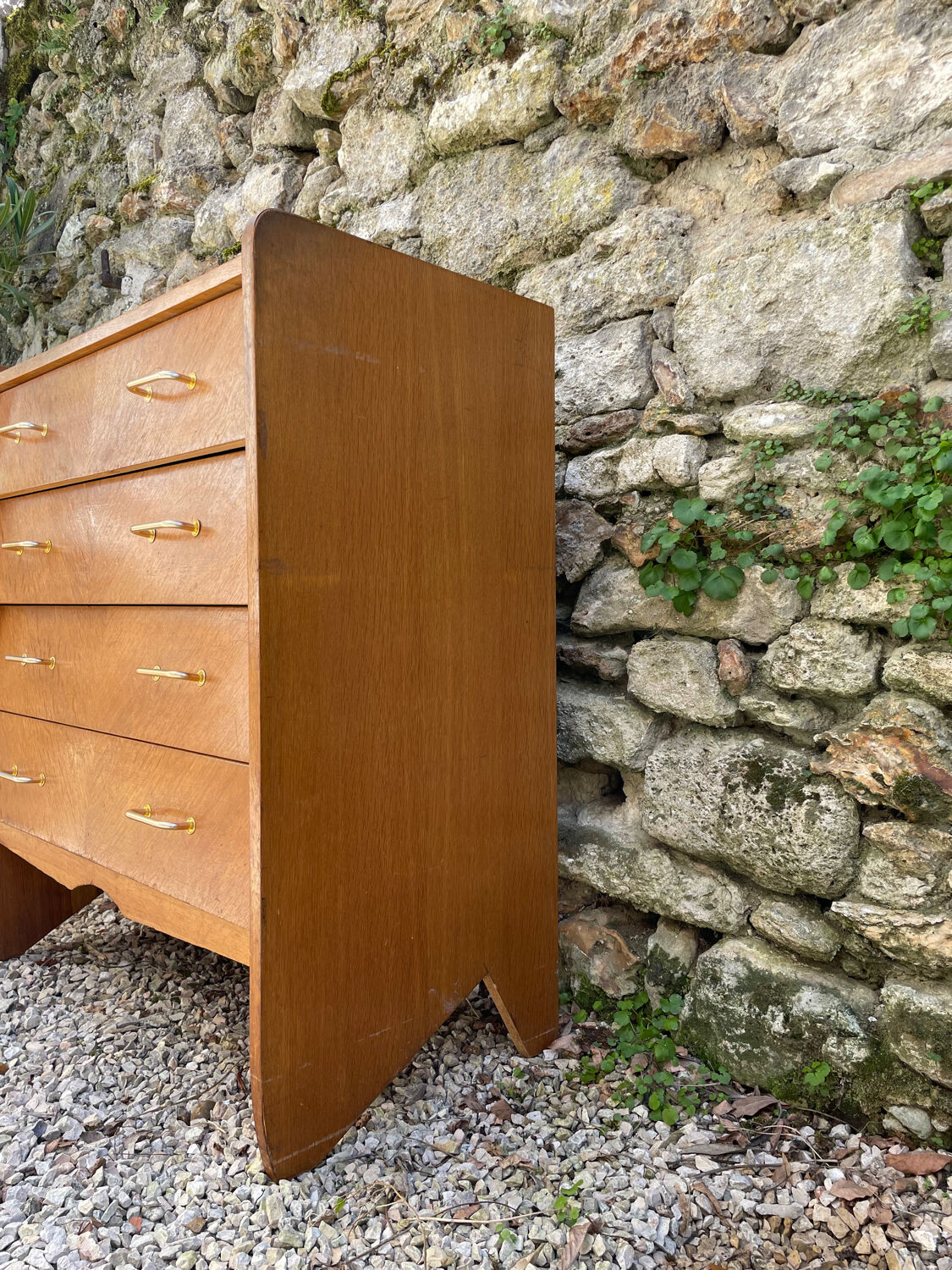 Scandinavian wooden chest of drawers