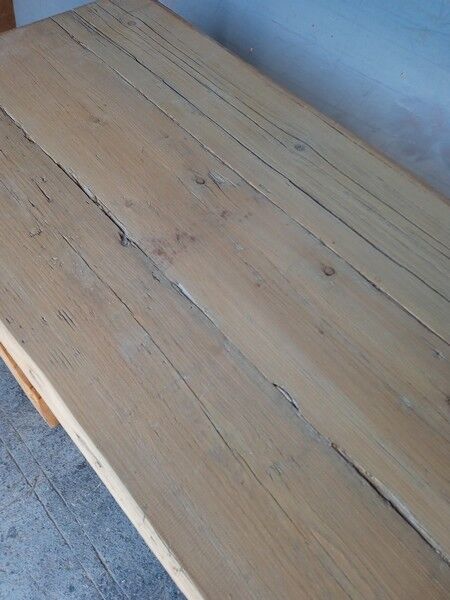 Workbench 100cm old solid wood