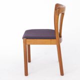 Ensemble de 4 chaises vintage en teck, 1960, par Uldum, Danemark