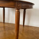 Extendable wooden table