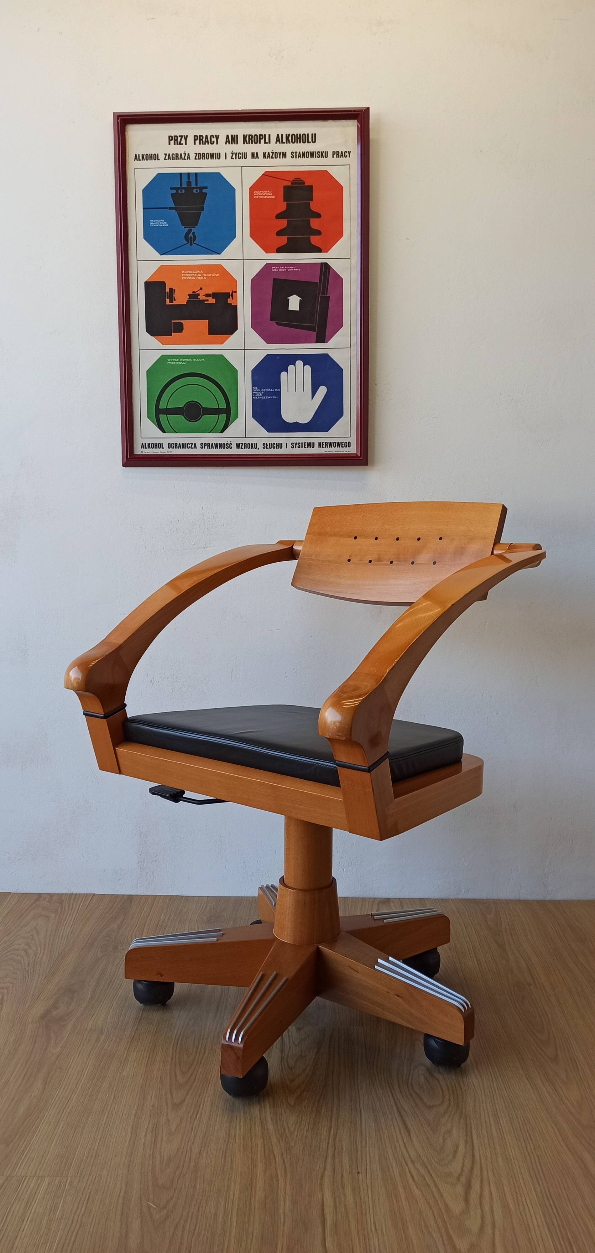 Giorgetti 'Spring' Office Chair by Massimo Scolari, 1990's.