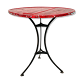 Vintage industrial bistro table
