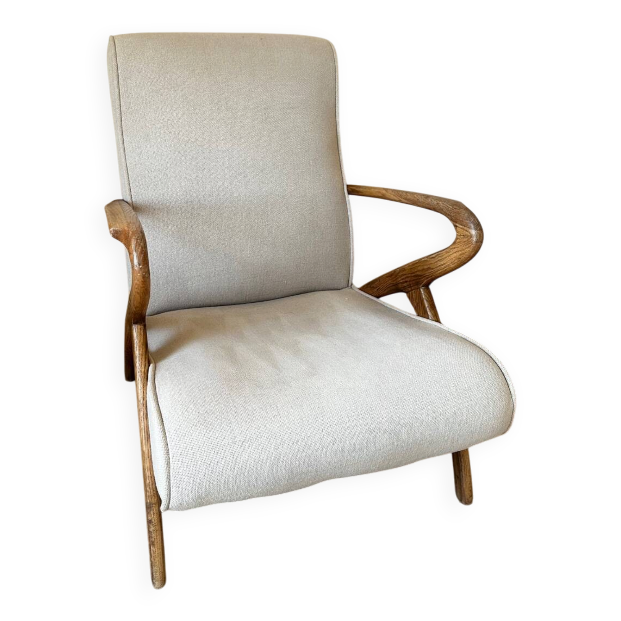 Mid Century Oak armchair