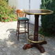 High bistro table