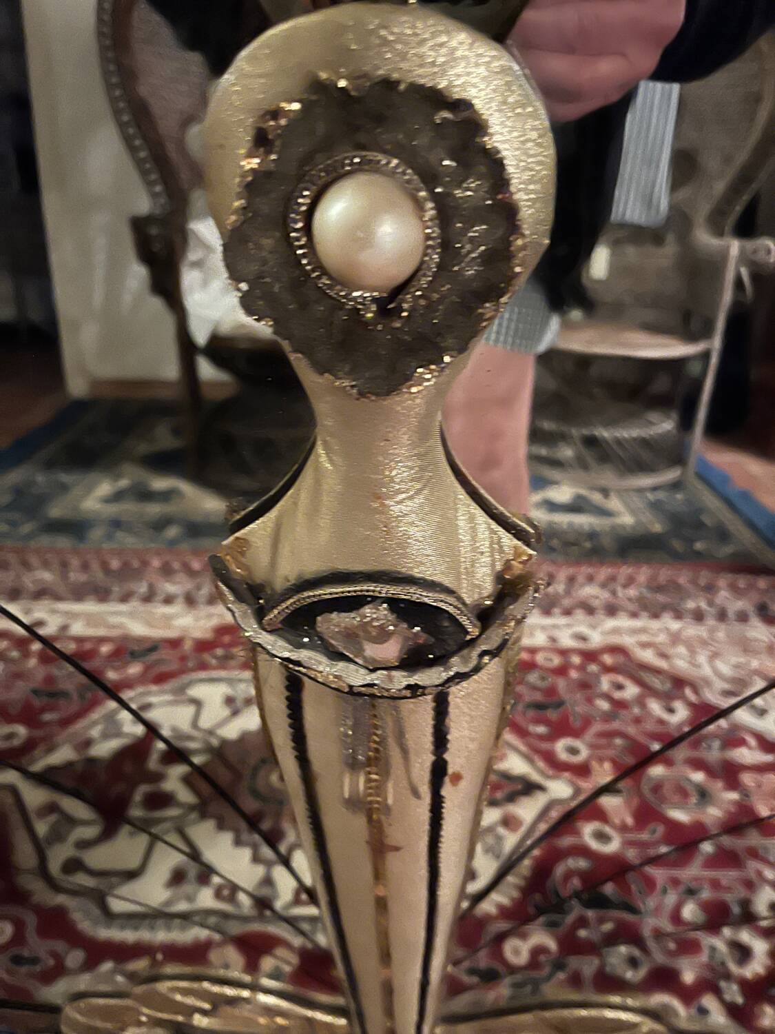 Butterfly-shaped mirror 1970s