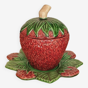 Pot à confiture fraise
