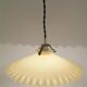 Suspension en opaline jaune