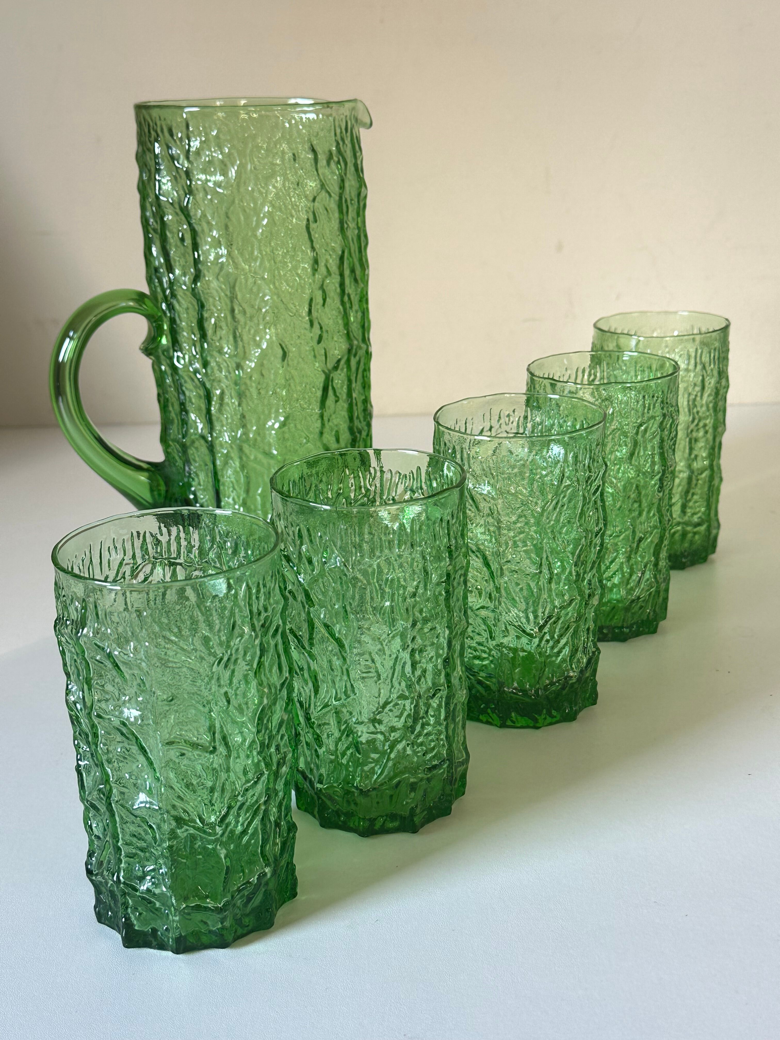 Vintage orangeade service from the 60s