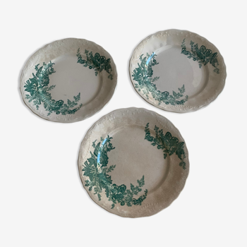 Set of 3 dessert plates Matsumura & co, made in Japan