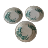 Set of 3 dessert plates Matsumura & co, made in Japan