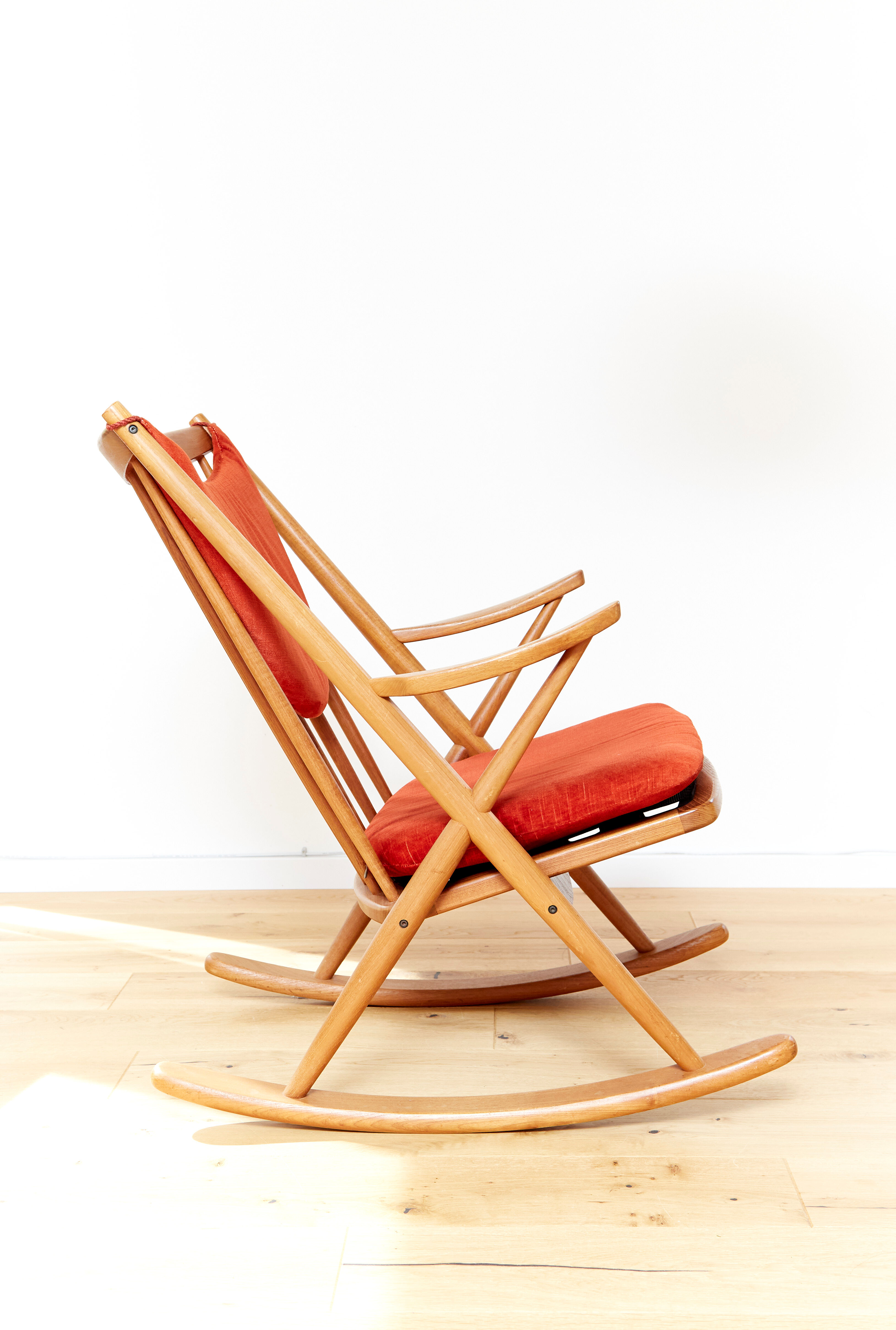 Rocking-chair by Frank Reenskaug for Bramin