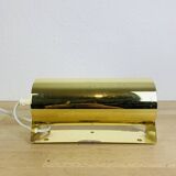 Ikea V413 vintage roller wall lamp, gold metal