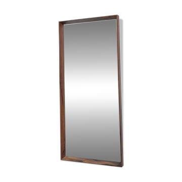 Miroir scandinave en palissandre