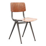 Friso Kramer style chair in oak and grey