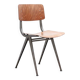 Chair in the style of Friso Kramer, oak and grey.