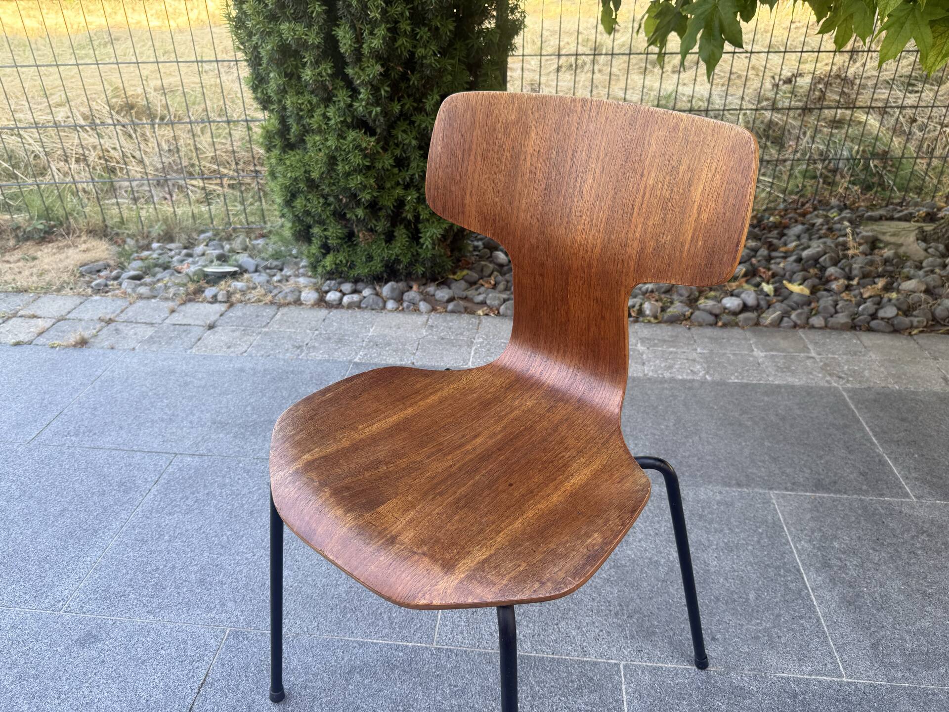 Lot de 6 chaises scandinave Fritz Hansen 1960