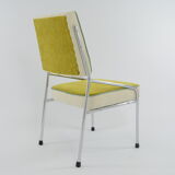 Tricolor chrome armchair
