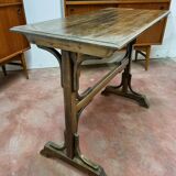 Wooden bistro table