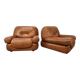 Pair of Sapporo armchairs by Mario Marenco for Mobil Girgi, 1970